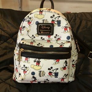 Disney loungefly Mickey Mouse mini backpack